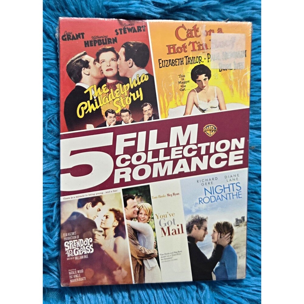 Warner Home Video 5 Film Collection: Romance (DVD) 2014 Cary Grant Hepburn